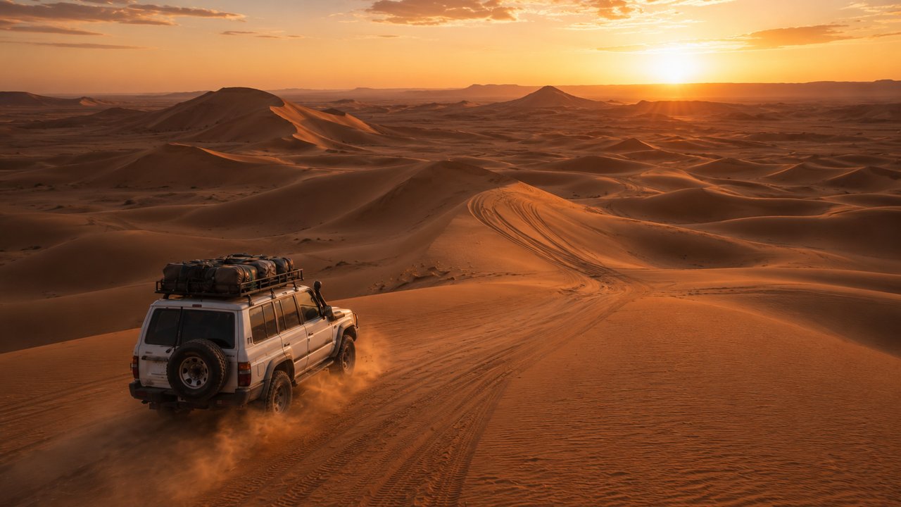 Dunas infinitas de Merzouga — Erg Chebbi
